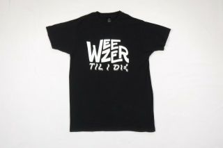 Weezer Til I Die 2018 Summer Tour Black T - Shirt Mens Size Medium Euc
