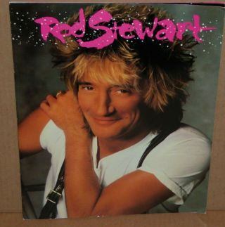 Rod Stewart 1988 Tour Book Concert Souvenir Program Out Of Order