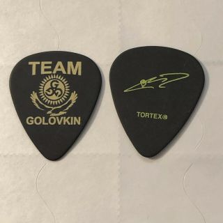 Volbeat Michael Poulsen Tour Guitar Pick 3 Team Golovkin