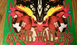 Bob Marley & Wailers Stevie Wonder 1975 Reggae Concert Poster Kingston Jamaica 3