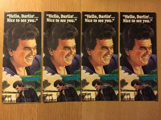 Vintage Conway Twitty City Brochures Hendersonville Tennessee
