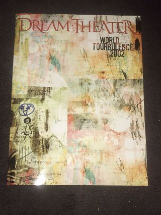 Dream Theater World Turbulance Tour 2002 Tour Book