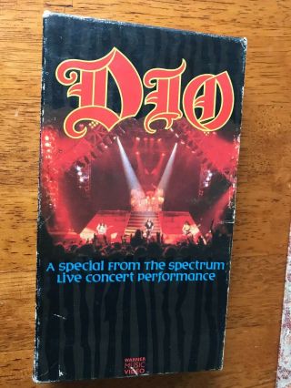 Dio A Special From The Spectrum Live Concert Performance Vhs