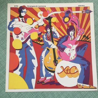 Xtc Oranges And Lemons 12x12 Double - Sided Retail Flat Store Promotional Poster