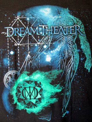 Dream Theater.  Black Clouds & Silver Linings.  T - Shirt.  Sz 2xl