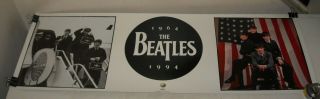 Rolled Capitol Records The Beatles 1964 - 1994 Promo Advertising Poster Banner