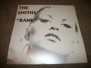 Rare Vintage Orig.  1988 The Smiths 2 Sided Store Display Promo Poster " Rank "