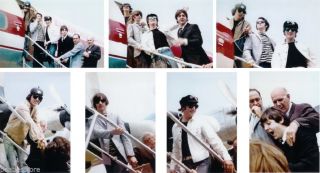 Beatles York 1965,  7 Rare Real Snapshot Candid Photos,  John Lennon Concert