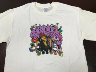 Retro Prince & The Revolution Band T Shirt,  Psychedelic,  Men’s Large,  Euc,  2004