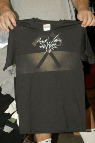 Roger Waters The Wall Live 2010 Boston Show Only T Shirt Mega Rare S Pink Floyd