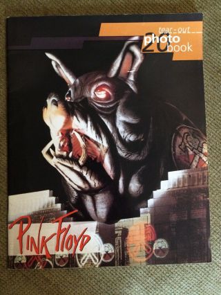 Pink Floyd Tear Out Photo Book - 1993 Vg,