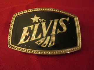 Vintage Elvis Presley Souvenir Belt Buckle