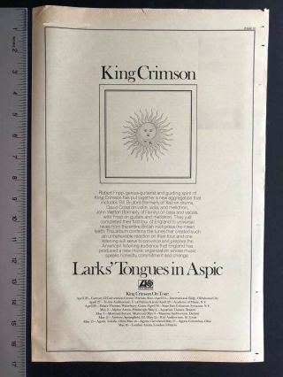 King Crimson 1973 " Lark 
