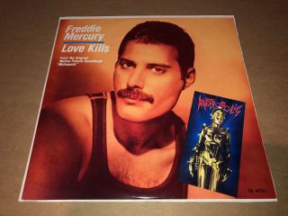 Freddie Mercury Love Kills Extended Version Queen Rare Vinyl Record Metropolis