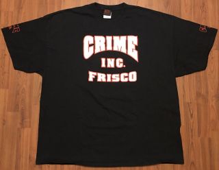 Authentic 415 Crime Inc.  Frisco It’s Only A Crime If You Get Caught Shirt Sz 3xl