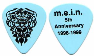 Melissa Etheridge Guitar Pick : 1998 - 1999 5th Anniversary Blue