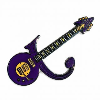 Prince Guitar Lapel Pin