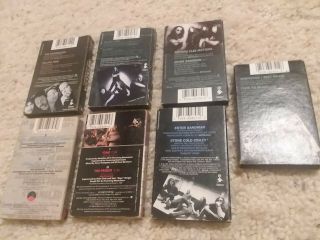 METALLICA - Set of 7 cassette singles - VINTAGE - James Hetfield/ Lars Ulrich 3