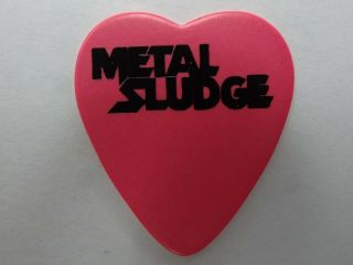 Metal Sludge Promo Concert Tour Guitar Pick (hard Rock Heavy Metal Band)