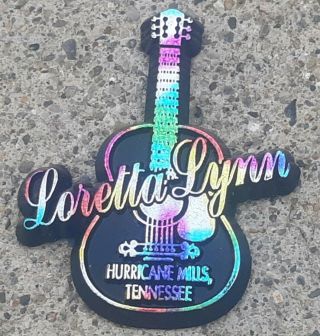 Loretta Lynn Hurricane Mills Tennessee Country Singer Refrigerator Magnet Guitar