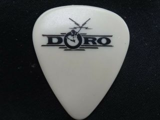Doro Pesch Concert Tour Guitar Pick (warlock Hair Hard Rock Heavy Metal Band)