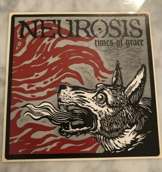 Relapse Metal Vintage 5 Sticker Set - Mastodon Dillinger Neurosis RARE 5