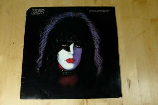 Kiss Paul Stanley (1978) Cut - Out Vinyl Lp Record Album Nblp 7122 (vg, )