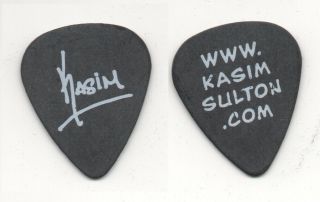 Kasim Sulton (meatloaf,  Todd Rundgren,  Utopia) Show Signature Guitar Pick