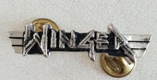 Winger Vintage Metal Lapel Pin From Late 90 