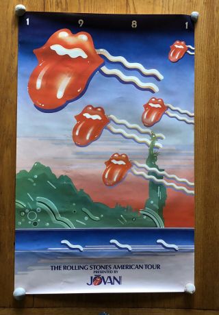 Two Rolling Stones American Tour 1981 Concert Posters