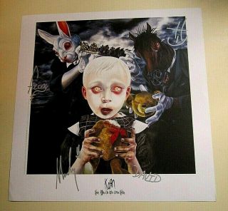 Korn 2005 Lithograph Promo Poster See You On The Other Side