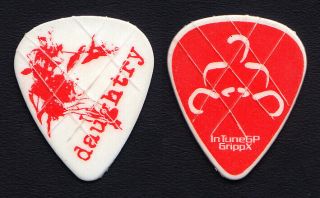 Daughtry Chris Daughtry Concert - White Guitar Pick - 2014 Baptized Tour