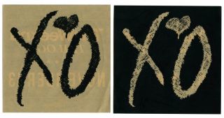 The Weeknd 2012 Triology Promo Decal Sticker Set Of 2