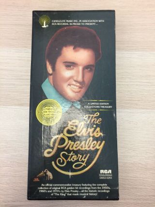 The Elvis Presley Story - 3 8 Track Tapes Boxed Set - Candlelite Music - 60 Songs Zf