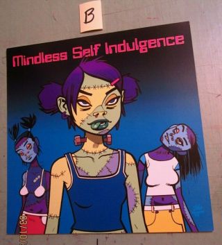 Mindless Self Indulgence 1999 2 - Sided Album Flat Poster B