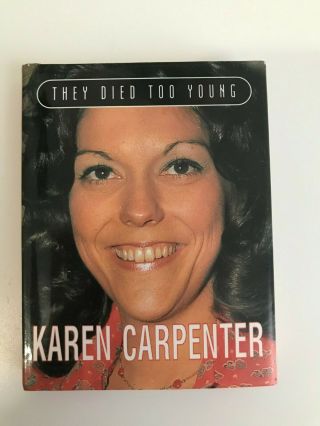 Karen Carpenter They Died Too Young Mini Book Collectible Memorabilia