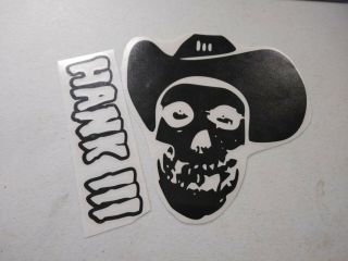 Misfits Hank Williams Iii Decal Sticker