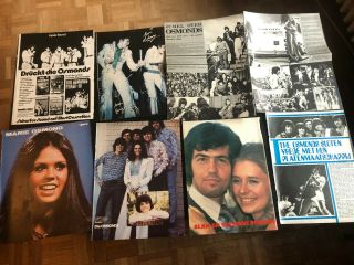 OSMONDS DONNY OSMOND MARIE 49 great rare clippings/poster 70 ' s 2