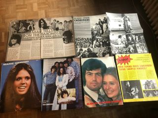 OSMONDS DONNY OSMOND MARIE 49 great rare clippings/poster 70 ' s 3