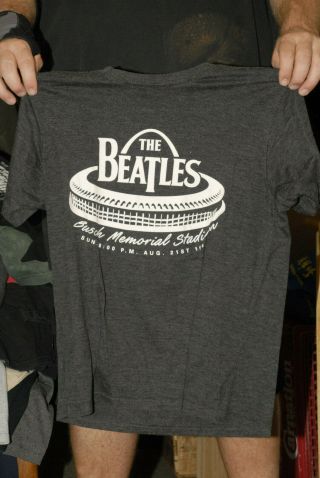 The Beatles T Shirt Busch Stadium St Louis Concert T Shirt Aug 21 1966 -