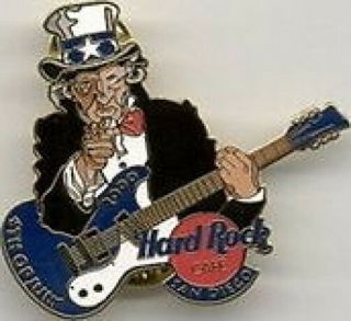 Hard Rock Cafe San Diego 2000 July 4th Pin Uncle Sam " I Want You "