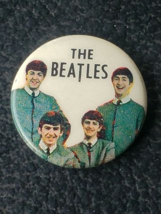 Vintage the Beatles Pin button 2