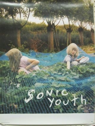 Sonic Youth 2002 Murray Street Promotional Poster Flawless Old Stock
