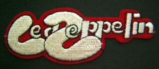 Led Zeppelin Music Rock Group Red Patch 2 " X 5 "
