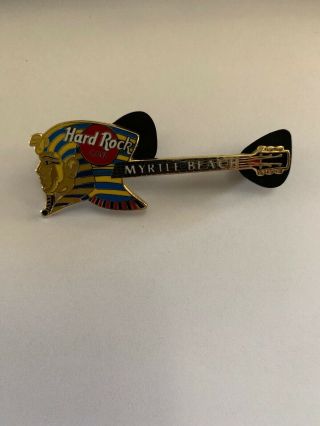 Hard Rock Cafe Pin Myrtle Beach Pharaoh Guitar