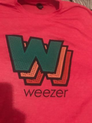 Weezer band 2017 Size 3XL tour concert t shirt without tags NWOT 2