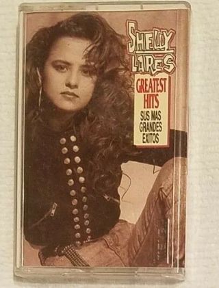 Shelly Lares " Greatest Hits Sus Mas Grandes Exitos " Tejano Tex - Mex Cassette Tape