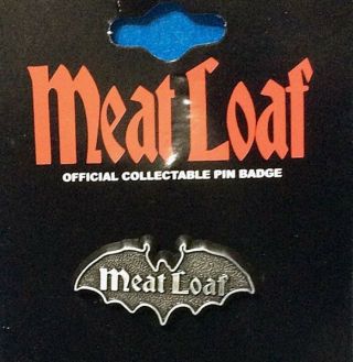 Meat Loaf Bat Out Of Hell Fan Collector Pin