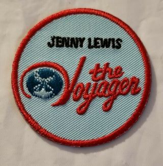 Jenny Lewis The Voyager Ltd Ed Very Rare Promo Only Patch Indie Pop