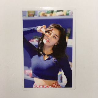 Twice Jihyo Official Photocard Merry & Happy Monograph Limited Ver